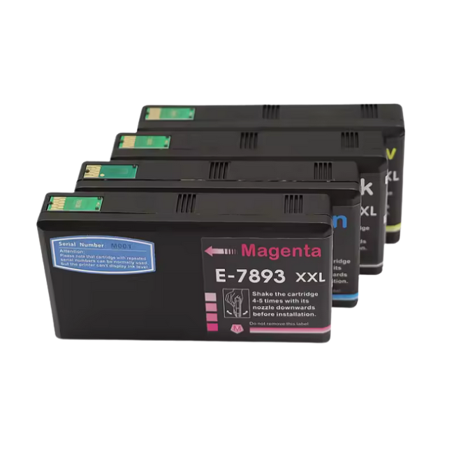 Zestaw tuszy INQ T7891 T7892 T7893 T7894 do drukarek EPSON WorkForce WF5110/ WF5190/ WF5620/ WF5690